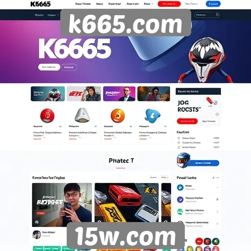 A evolução do design do k665.com nos últimos anos