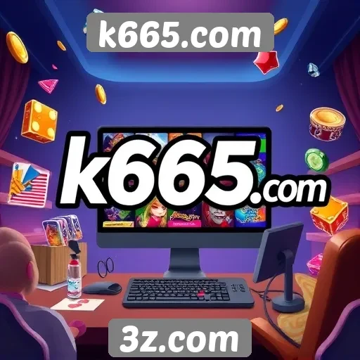 Experiência do usuário na plataforma de jogos k665.com
